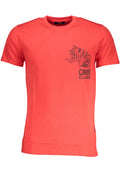 CAVALLI CLASS MEN'S SHORT SLEEVE T-SHIRT RED