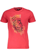 CAVALLI CLASS SHORT SLEEVE T-SHIRT MEN RED