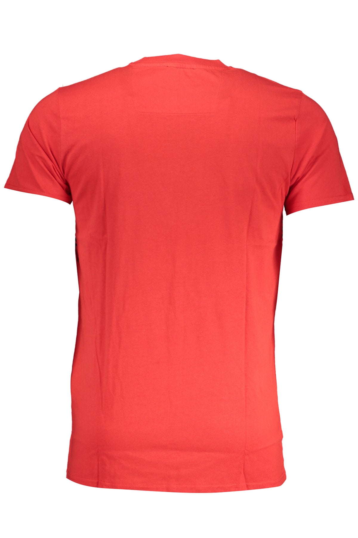 CAVALLI CLASS MEN'S SHORT SLEEVE T-SHIRT RED