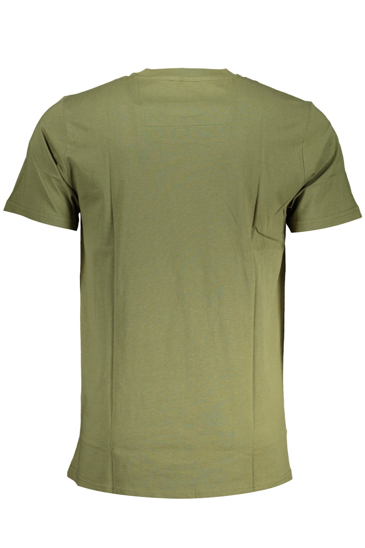 CAVALLI CLASS GREEN MEN'S SHORT SLEEVED T-SHIRT