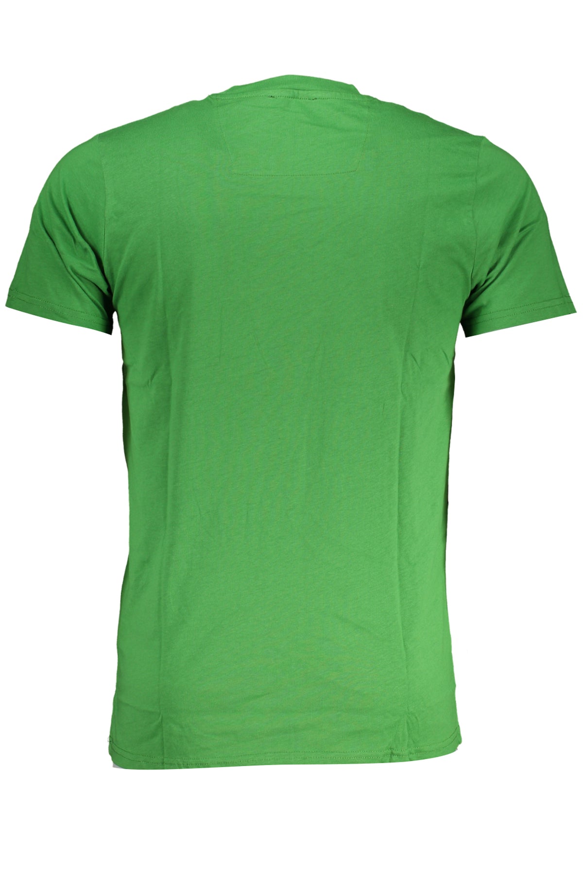 CAVALLI CLASS GREEN MEN'S SHORT SLEEVED T-SHIRT