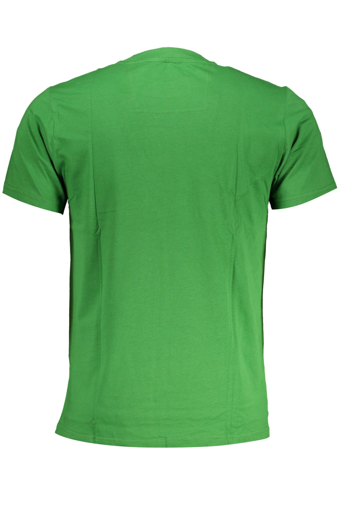 CAVALLI CLASS GREEN MEN'S SHORT SLEEVED T-SHIRT
