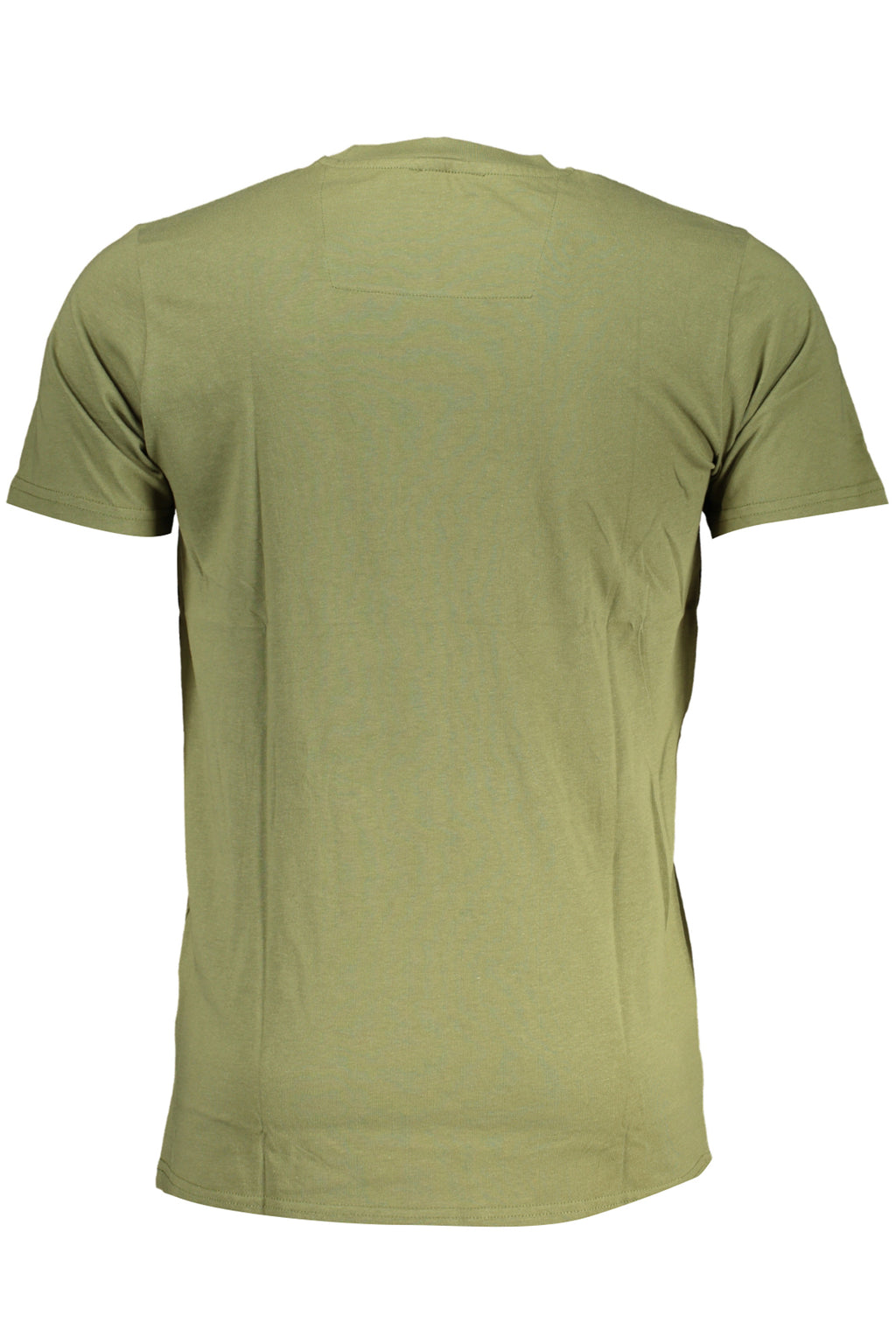 CAVALLI CLASS GREEN MEN'S SHORT SLEEVED T-SHIRT