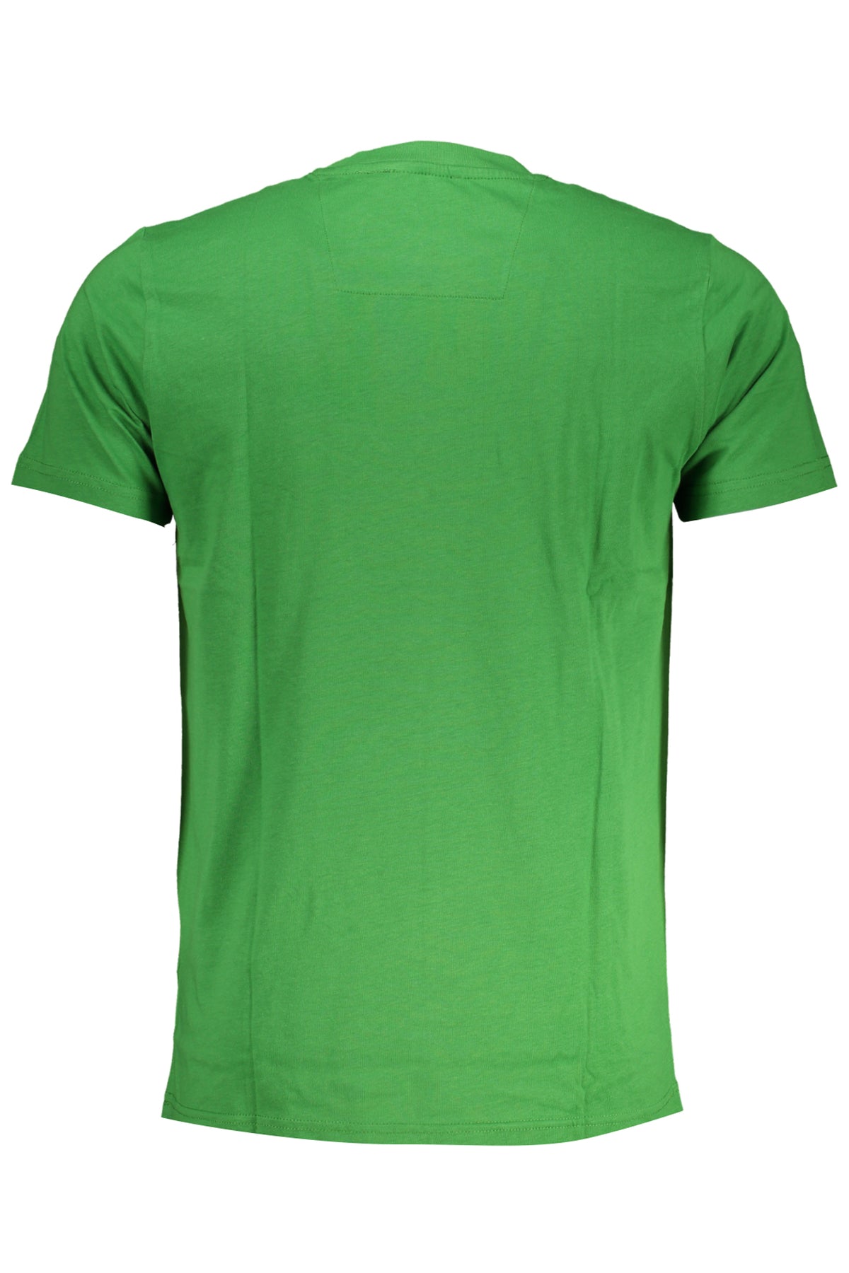 CAVALLI CLASS GREEN MEN'S SHORT SLEEVED T-SHIRT