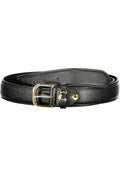 COCCINELLE WOMEN'S BLACK LEATHER BELT