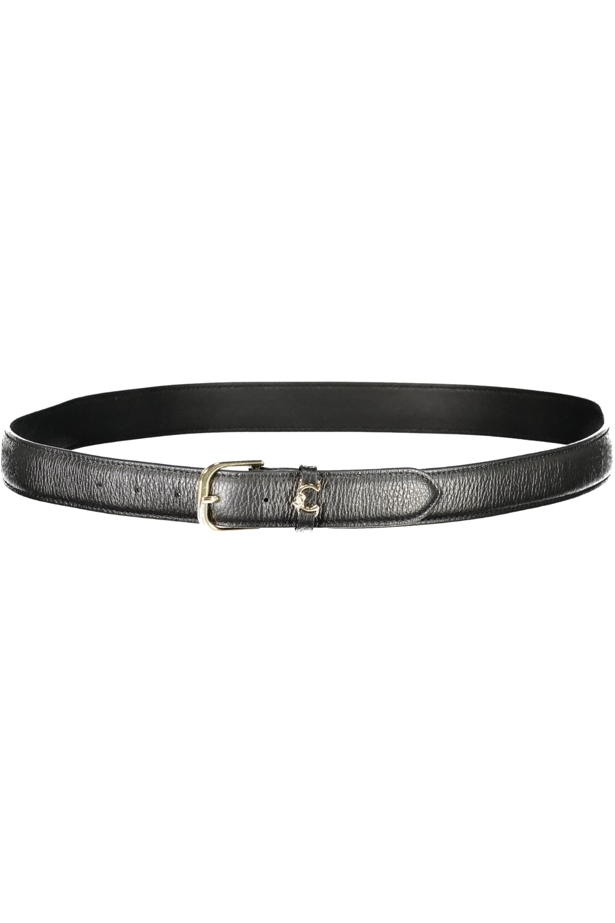 COCCINELLE WOMEN'S BLACK LEATHER BELT
