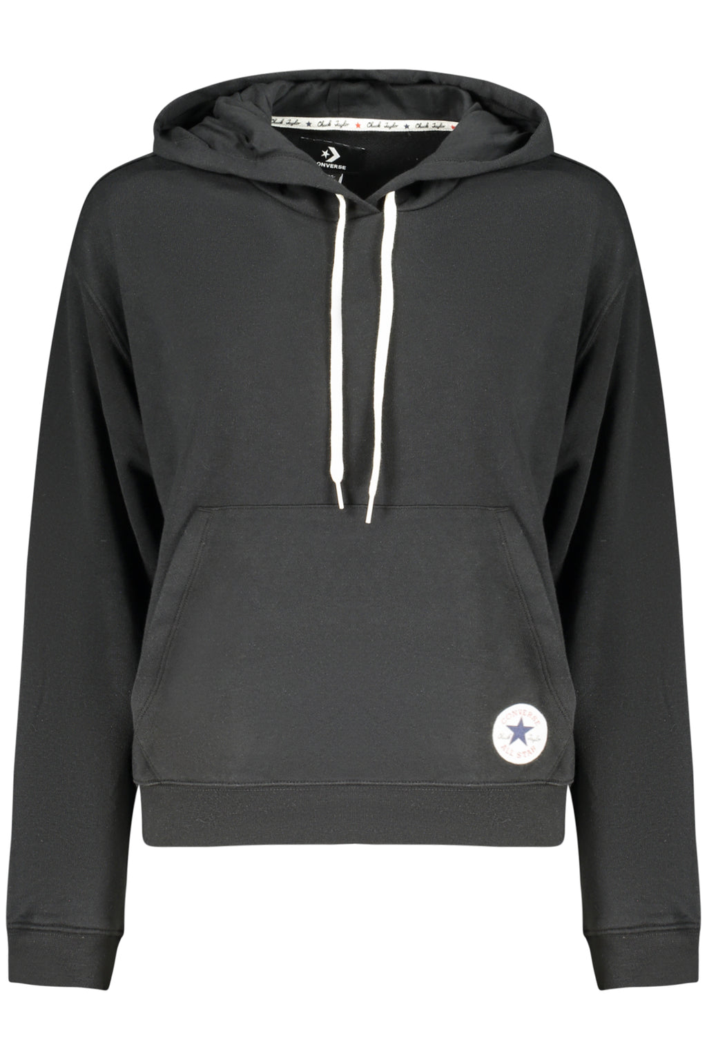 Converse Women's Zip-Up Hoodie Black