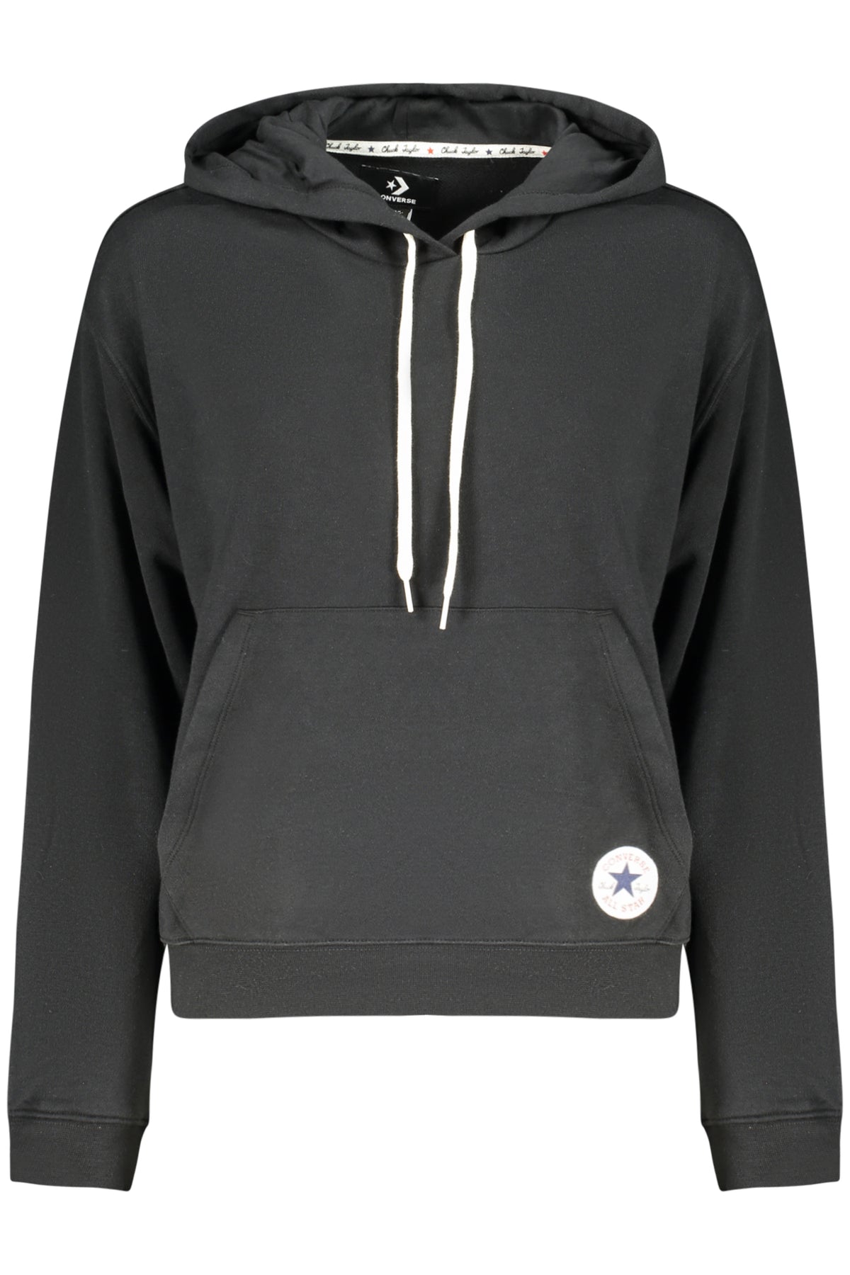 Converse Women's Zip-Up Hoodie Black