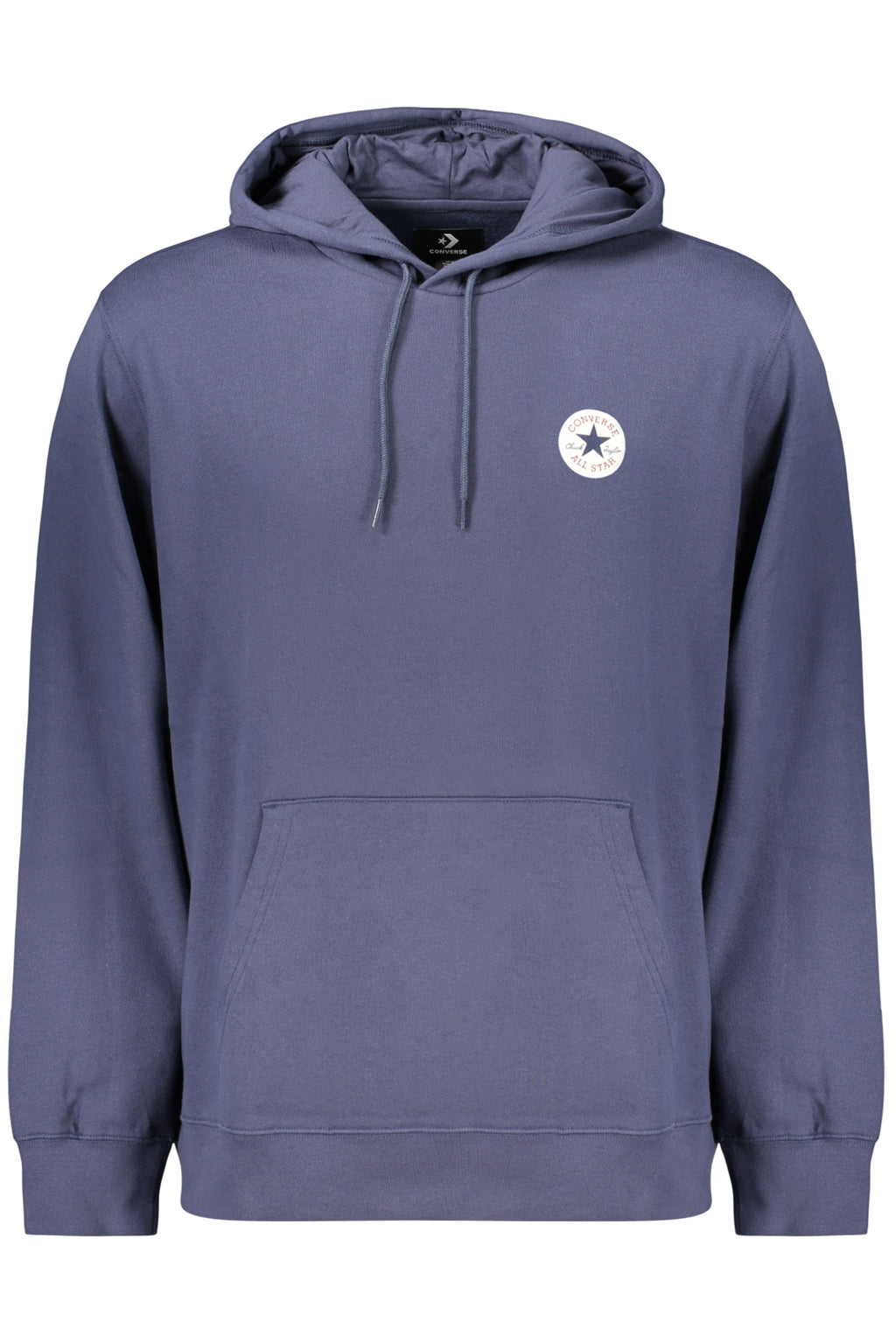CONVERSE MEN'S BLUE ZIP-UP SWEATSHIRT