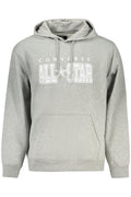 CONVERSE MEN'S GRAY ZIP-UP SWEATSHIRT