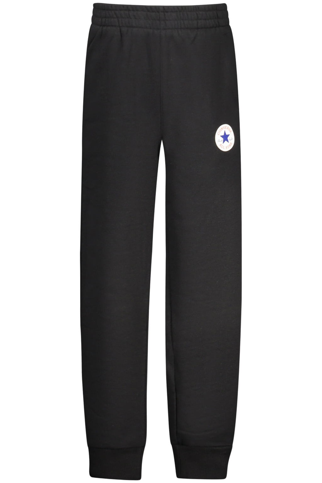 CONVERSE KIDS' BLACK LONG TRACKSUIT PANTS