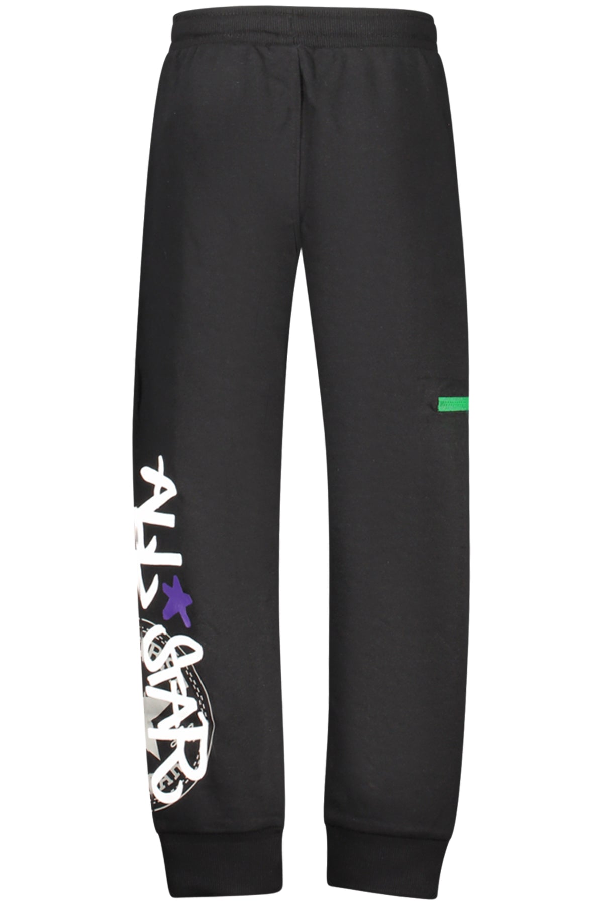 CONVERSE Kids' Black Long Tracksuit Pants 9CC244