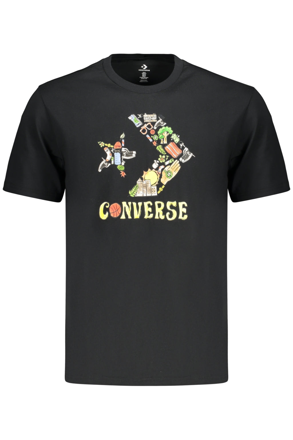 Converse Men's Short-Sleeved T-Shirt Black