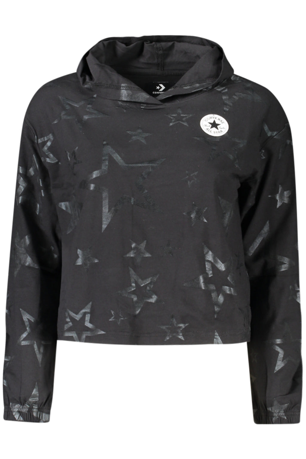 Converse Girls' Long-Sleeved T-Shirt Black