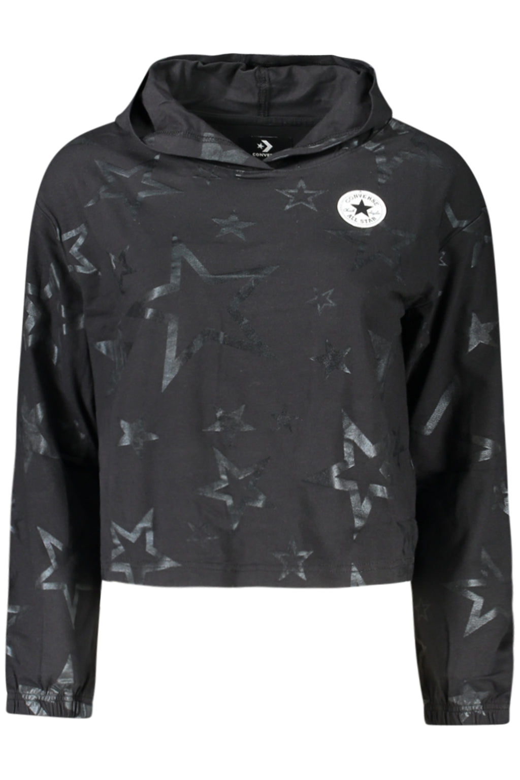Converse Girls' Long-Sleeved T-Shirt Black