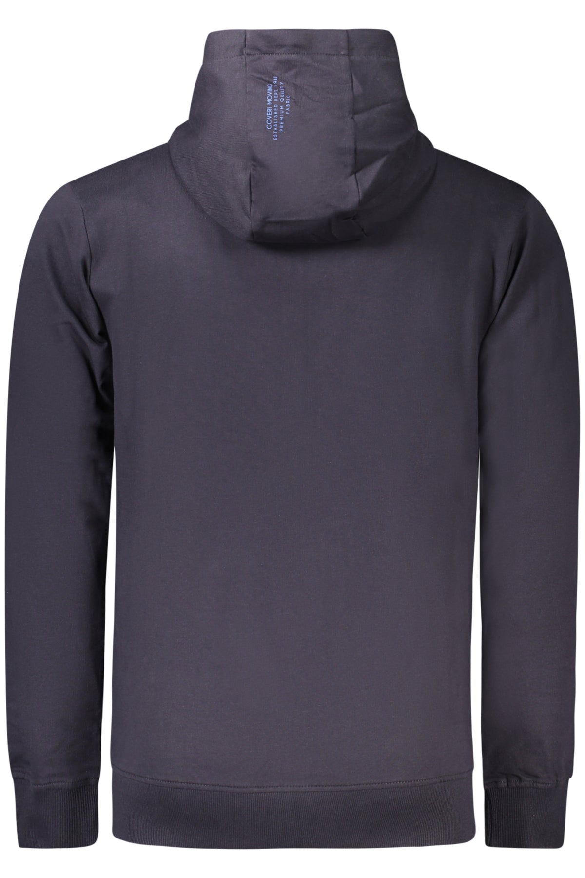 COVERI MOVING Men's Blue Zip-up Sweatshirt FE4907