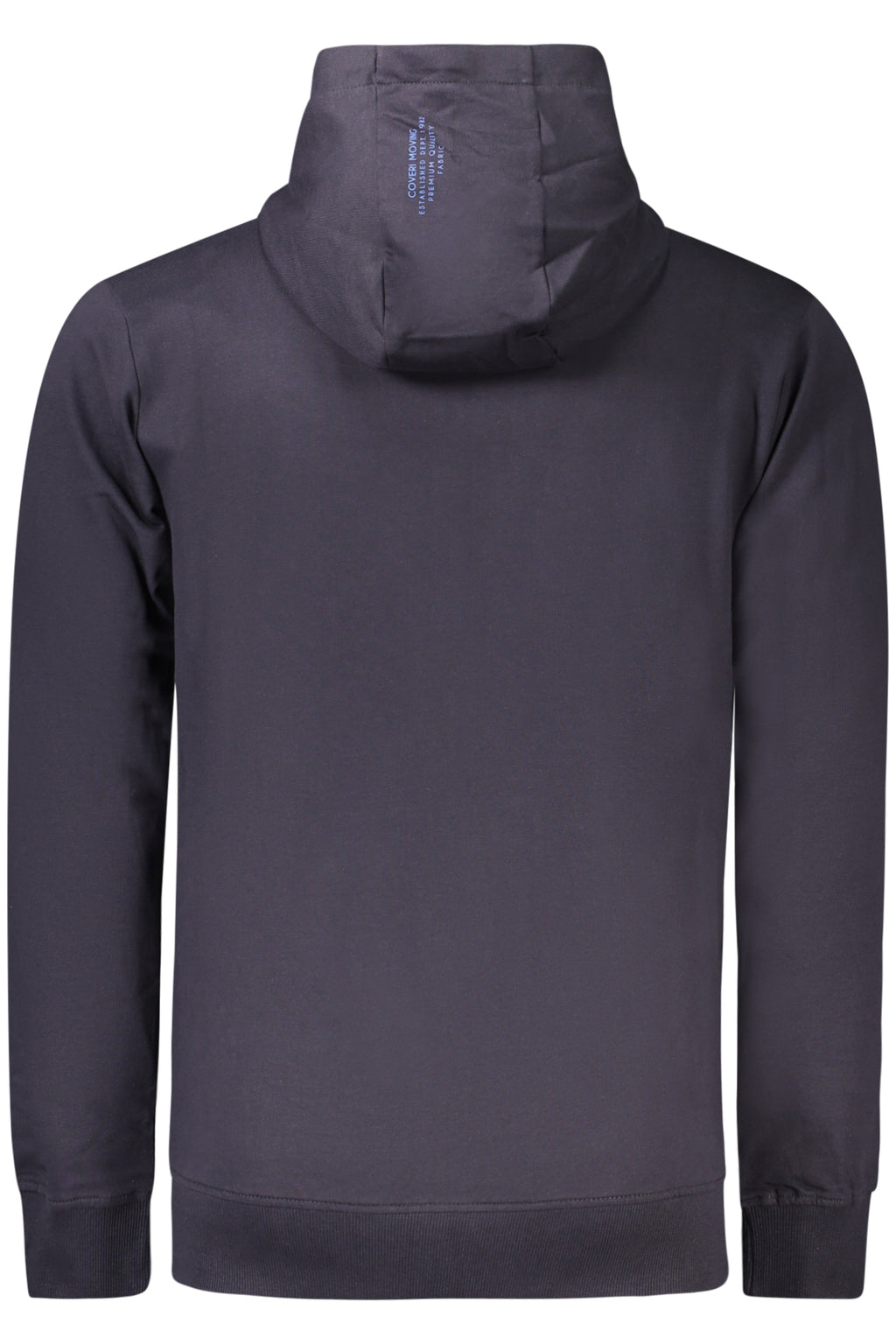 COVERI MOVING MEN'S BLUE ZIP-UP SWEATSHIRT