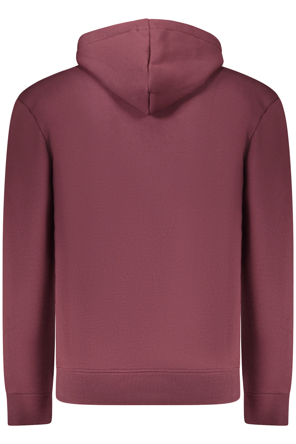 COVERI MOVING MEN'S RED ZIP-UP SWEATSHIRT