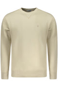 COVERI MOVING MEN'S ZIP-LESS SWEATSHIRT BEIGE