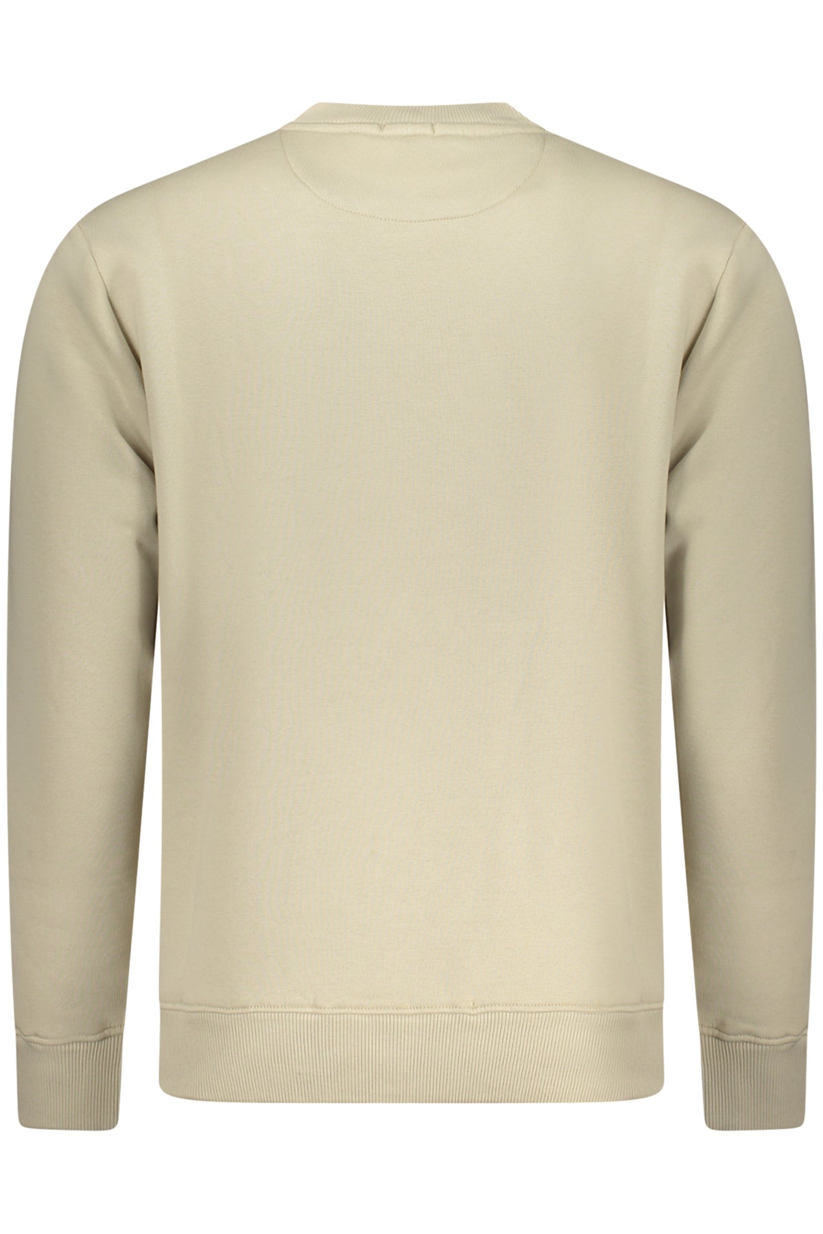 COVERI MOVING MEN'S ZIP-LESS SWEATSHIRT BEIGE