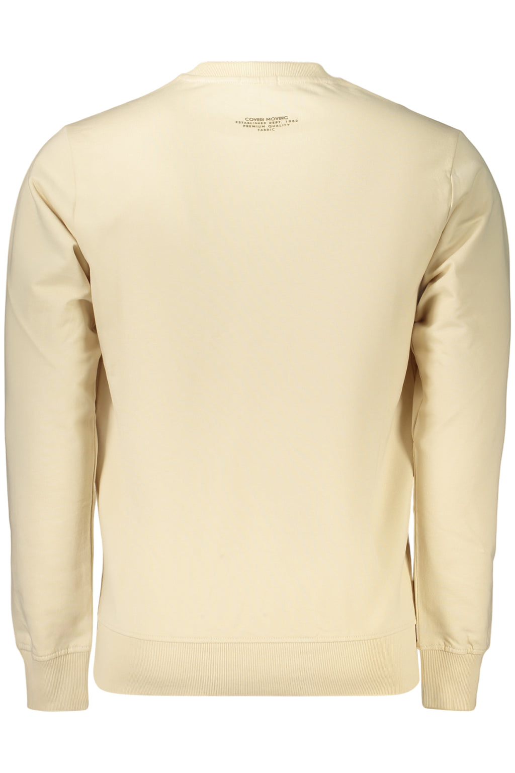 COVERI MOVING MEN'S ZIP-LESS SWEATSHIRT BEIGE