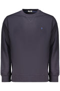 COVERI MOVING MEN'S BLUE ZIP-LESS SWEATSHIRT