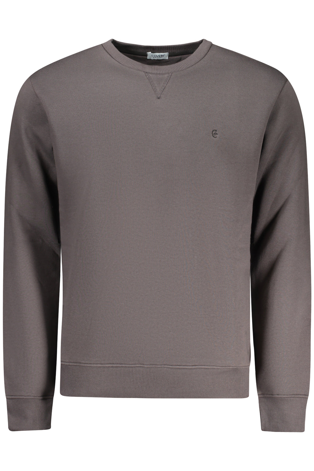COVERI MOVING MEN'S ZIP-UP SWEATSHIRT GREY