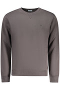 COVERI MOVING MEN'S ZIP-UP SWEATSHIRT GREY