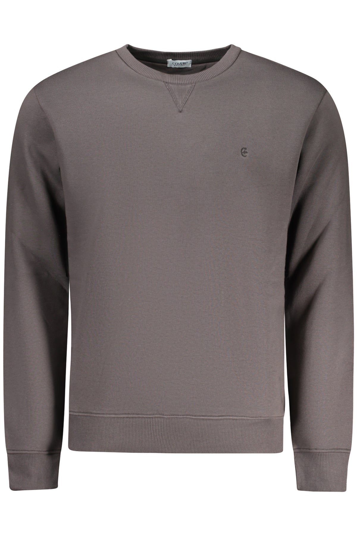 COVERI MOVING MEN'S ZIP-UP SWEATSHIRT GREY