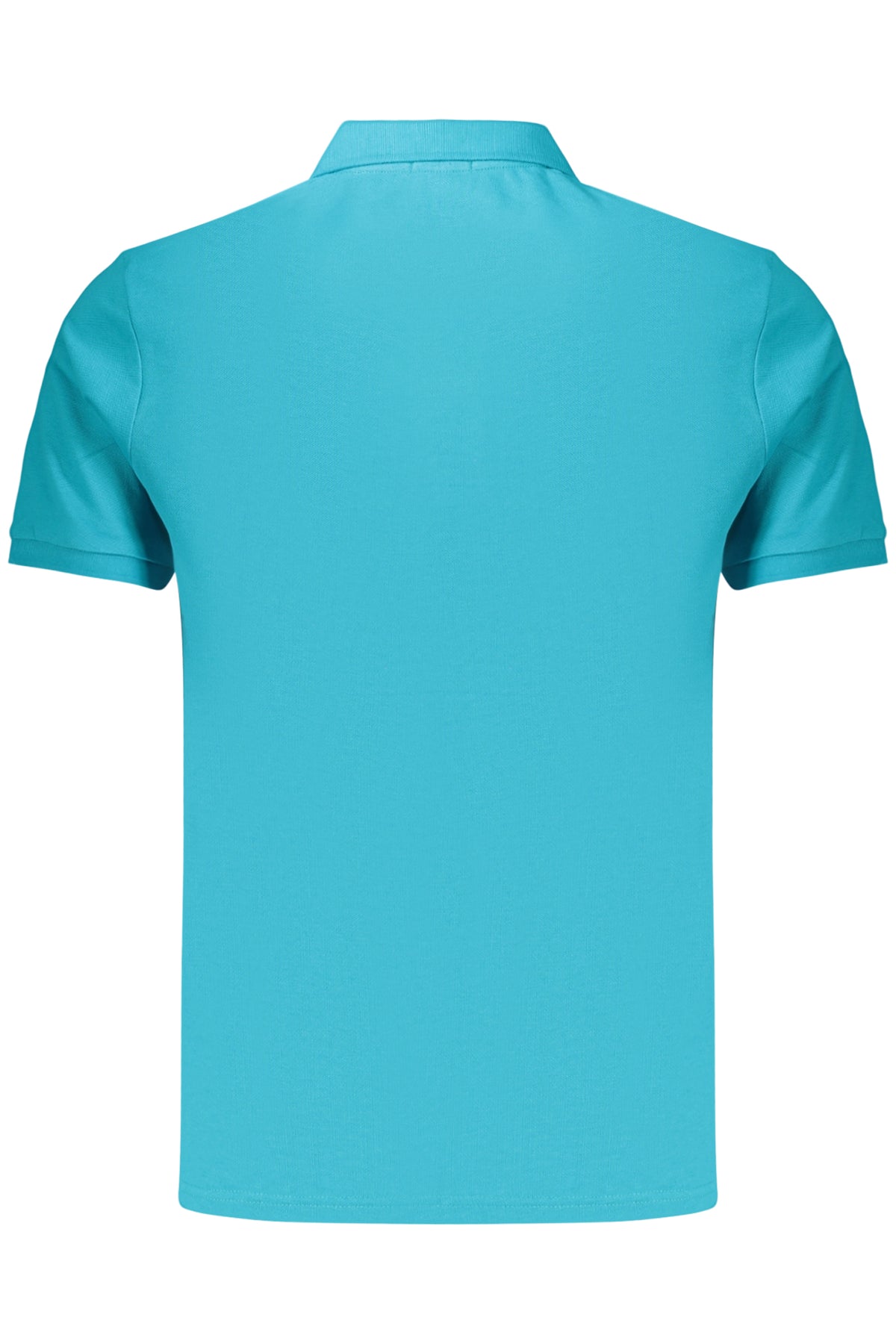 COVERI MOVING MEN'S SHORT-SLEEVE POLO SHIRT BLUE