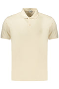 COVERI MOVING MEN'S SHORT-SLEEVE POLO SHIRT BEIGE
