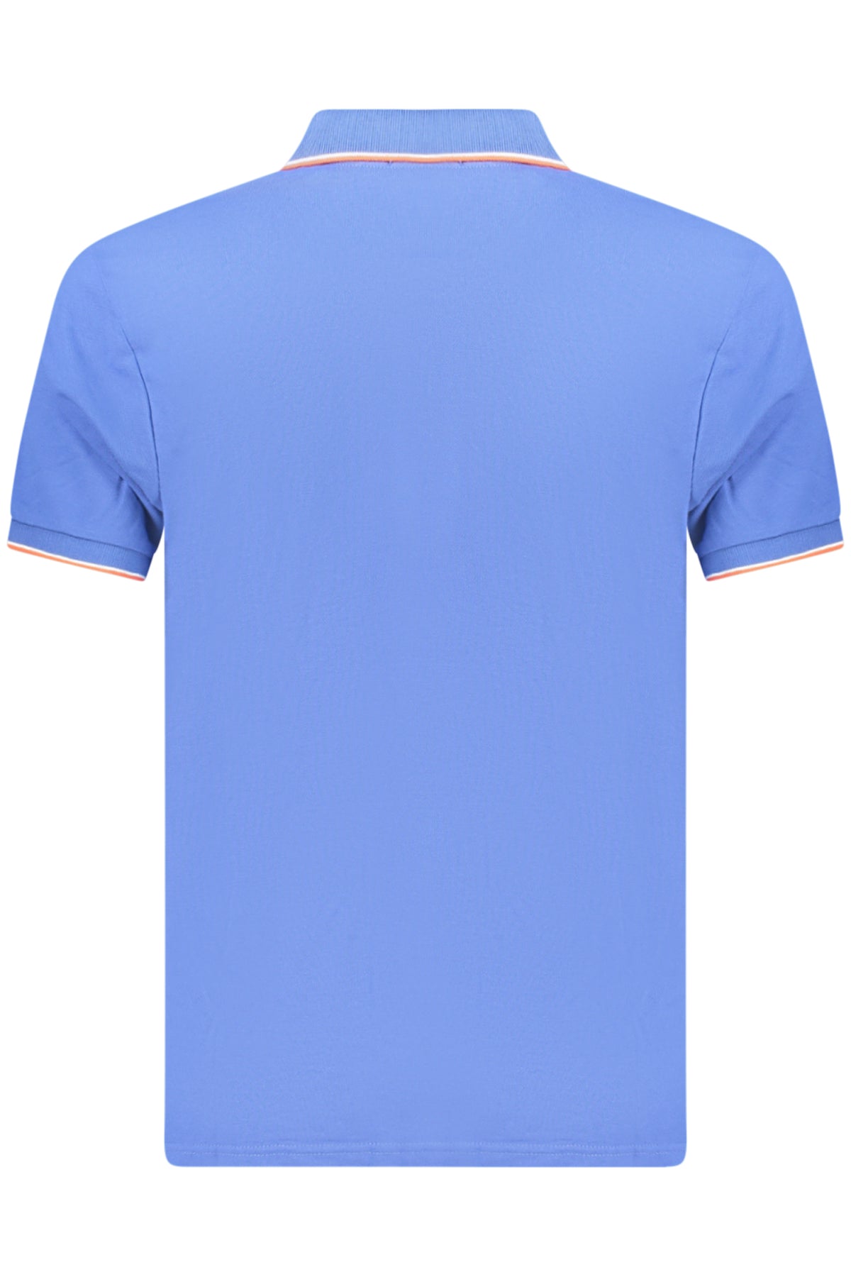COVERI MOVING MEN'S SHORT-SLEEVE POLO SHIRT BLUE