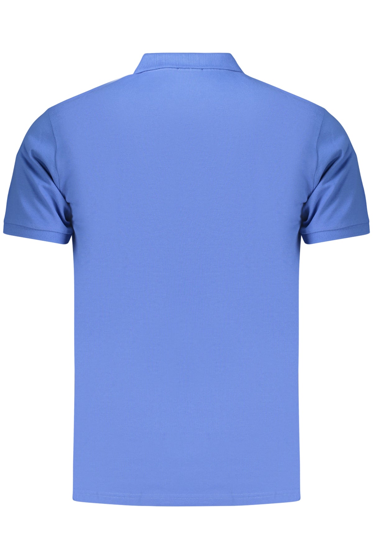 COVERI MOVING MEN'S SHORT-SLEEVE POLO SHIRT BLUE