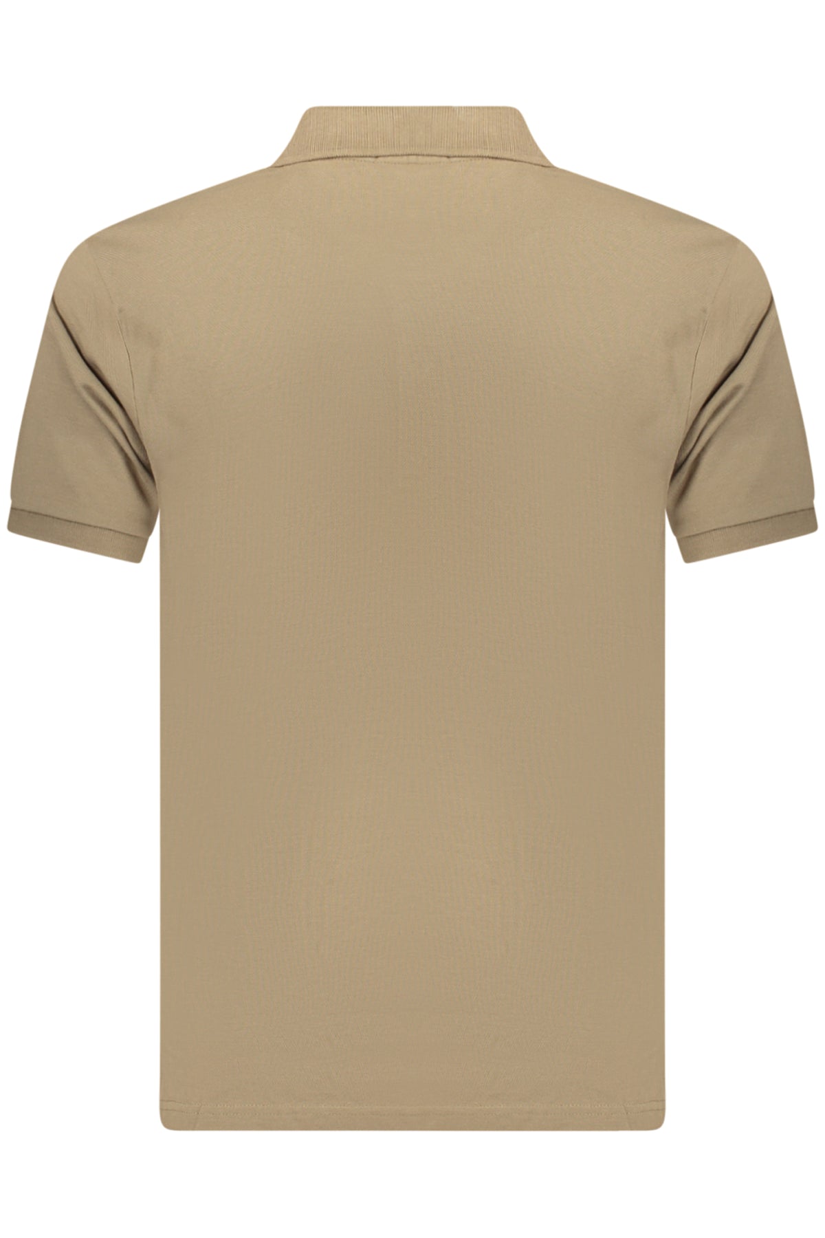 COVERI MOVING MEN'S SHORT-SLEEVE POLO SHIRT BROWN