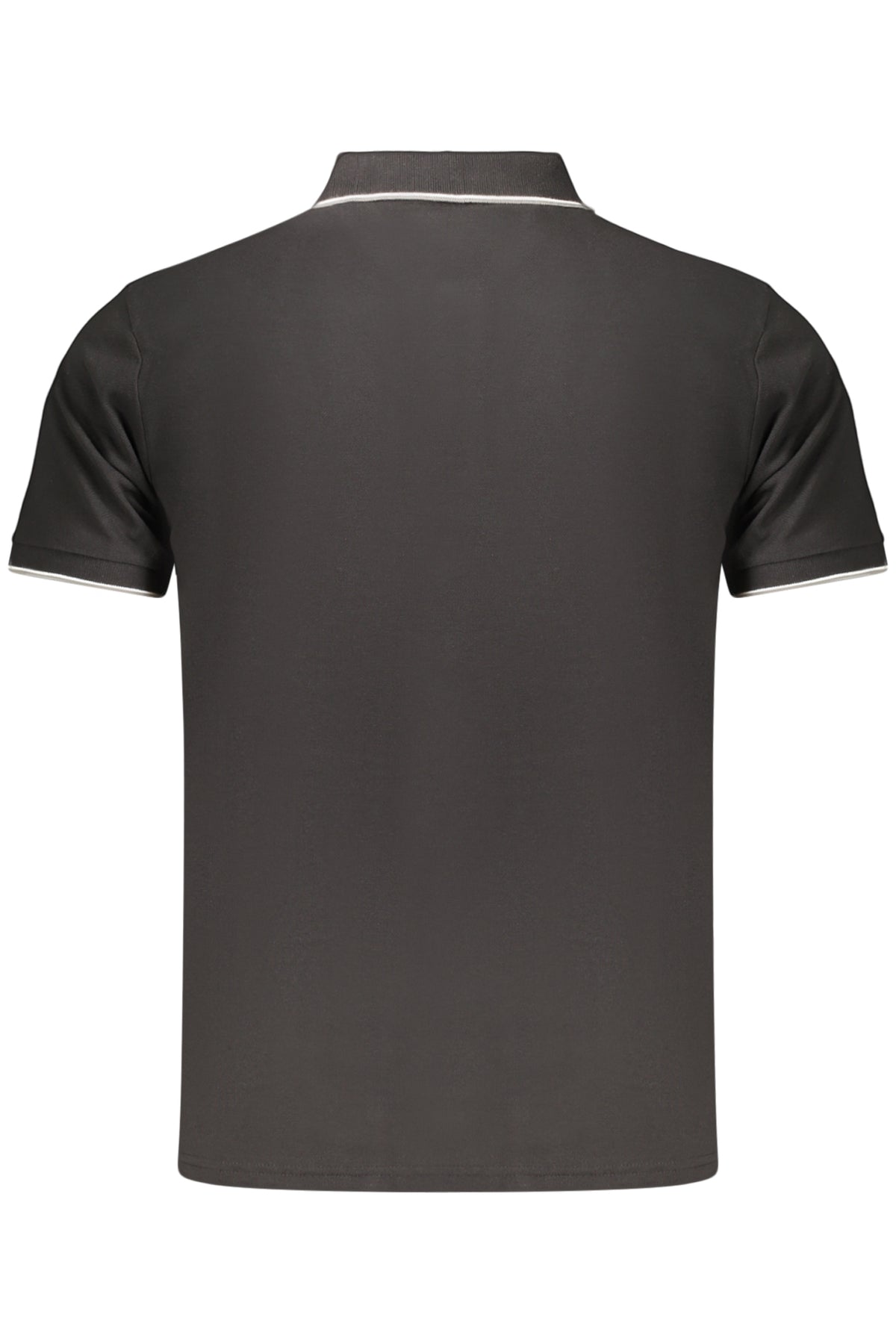 COVERI MOVING Men's Short-sleeve Polo Shirt Black PQC100