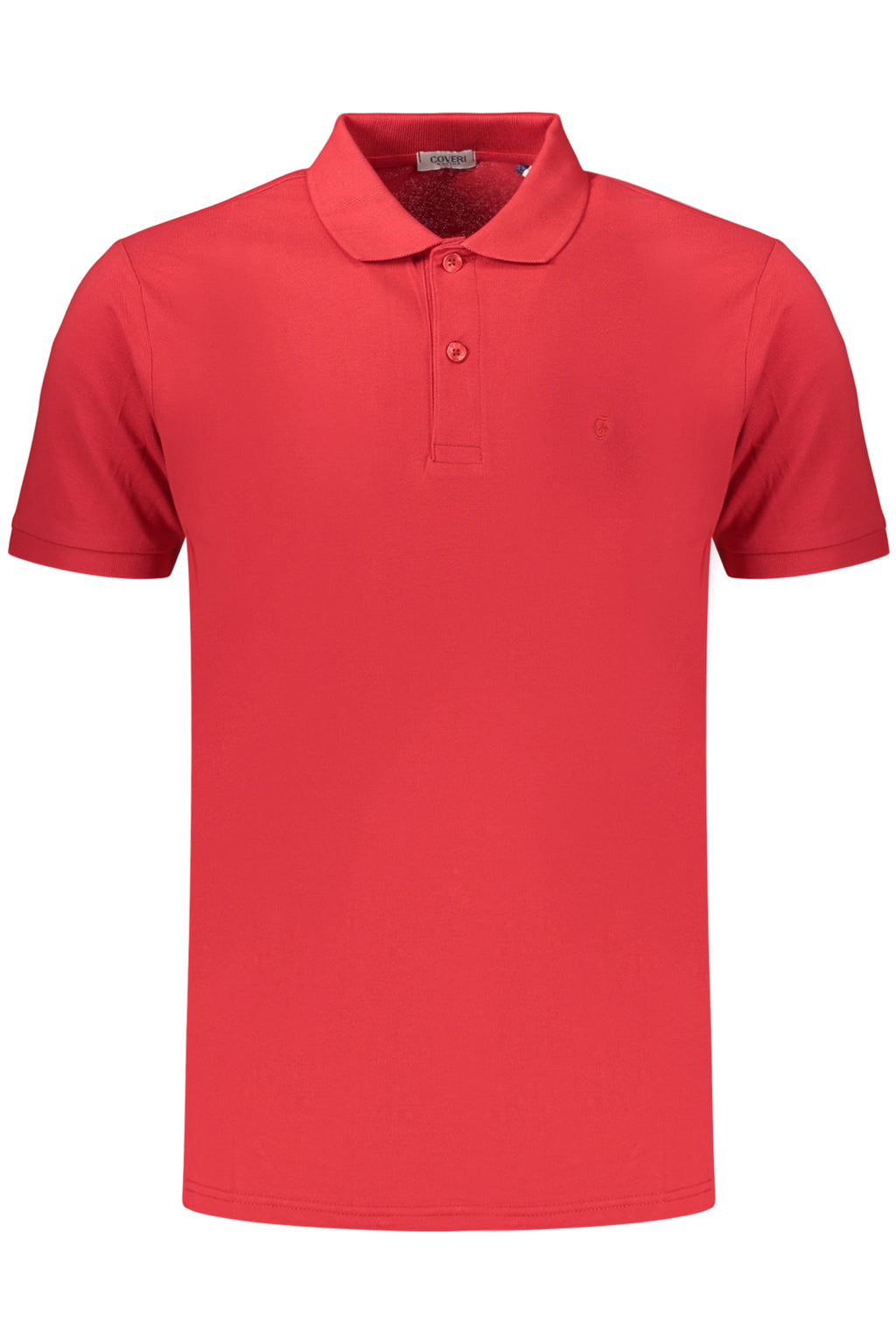 COVERI MOVING MEN'S SHORT-SLEEVE POLO SHIRT RED