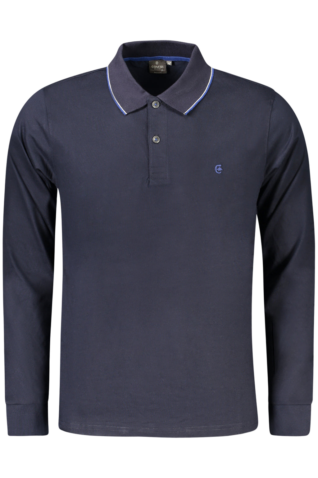 COVERI MOVING POLO LONG SLEEVES MEN BLUE