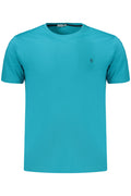 COVERI MOVING MEN'S SHORT-SLEEVED T-SHIRT BLUE