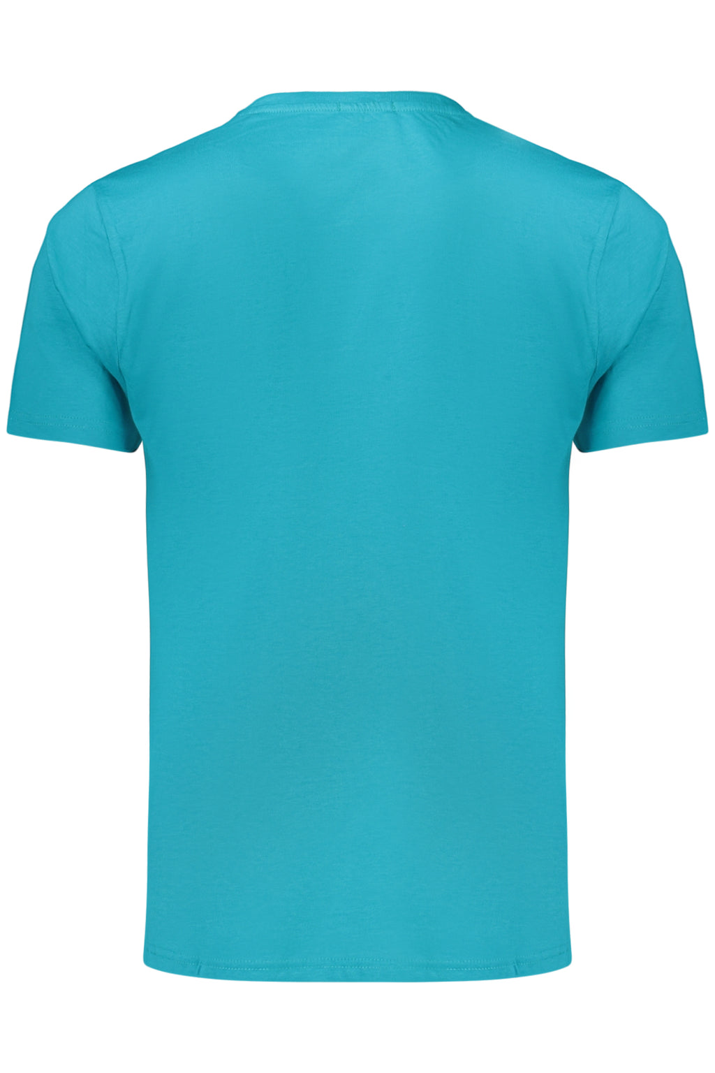 COVERI MOVING MEN'S SHORT-SLEEVED T-SHIRT BLUE