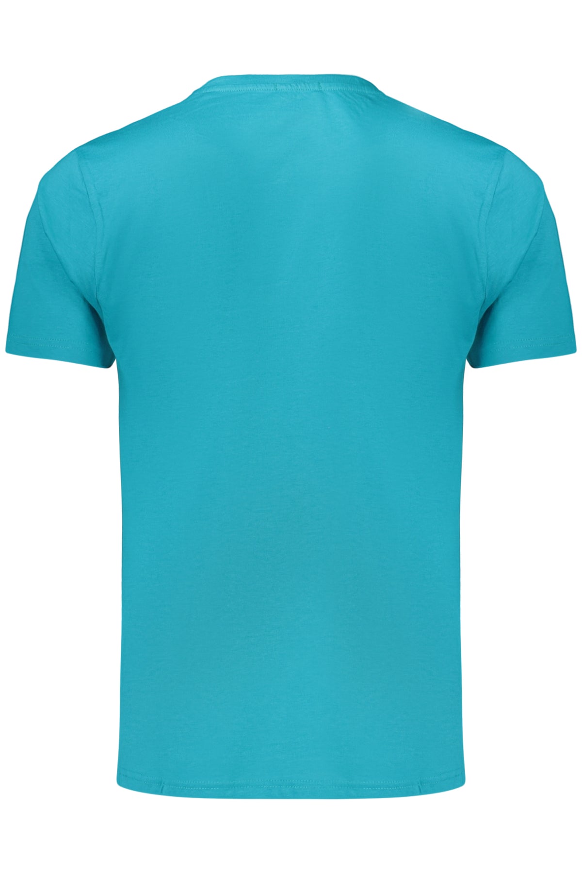 COVERI MOVING MEN'S SHORT-SLEEVED T-SHIRT BLUE