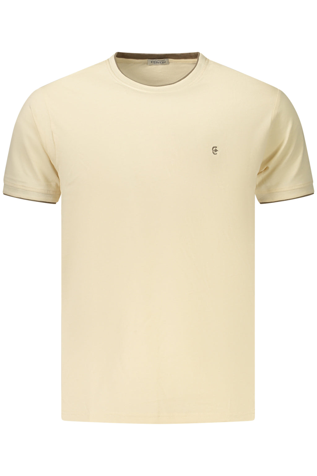 COVERI MOVING MEN'S SHORT-SLEEVE T-SHIRT BEIGE