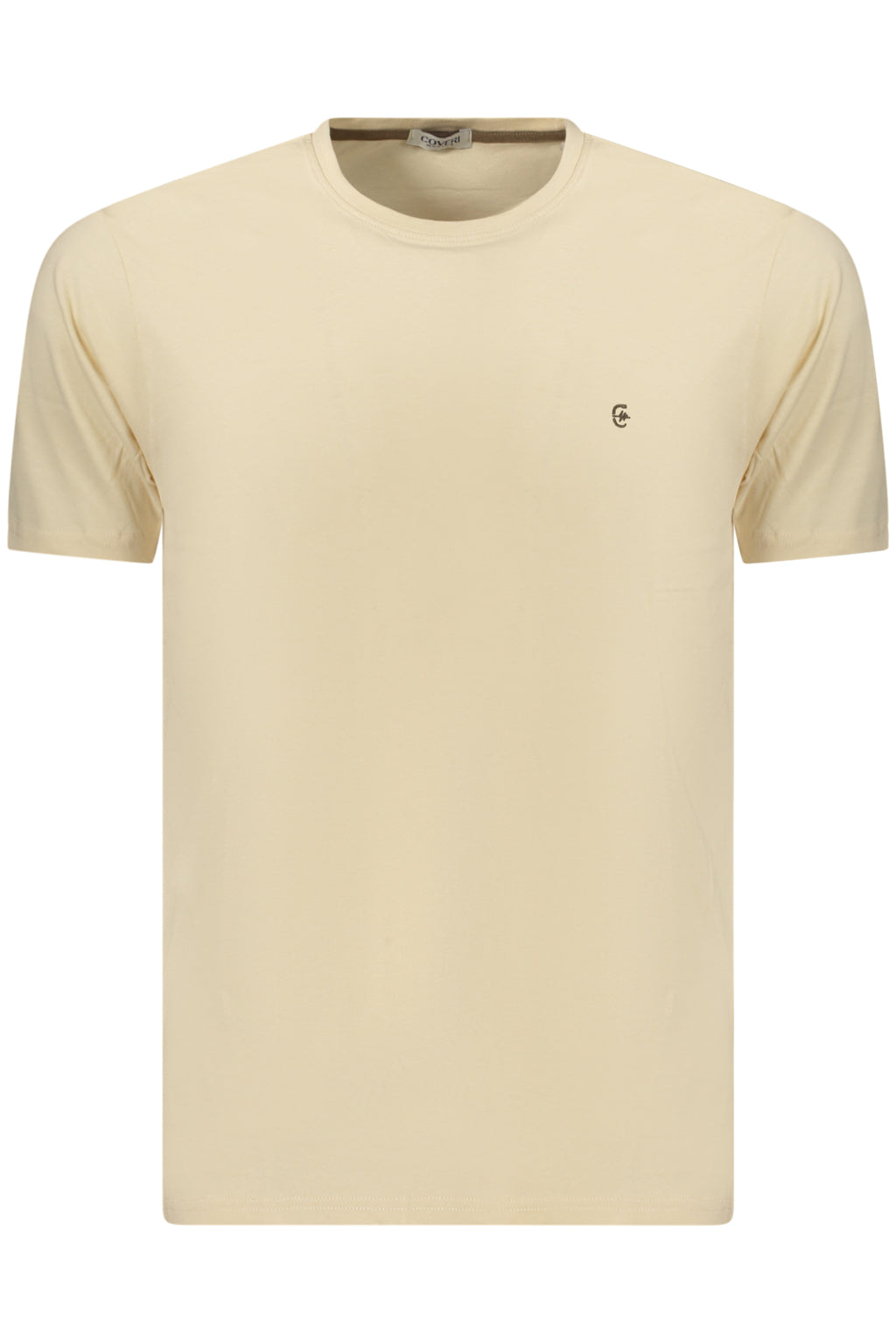 COVERI MOVING MEN'S SHORT-SLEEVE T-SHIRT BEIGE