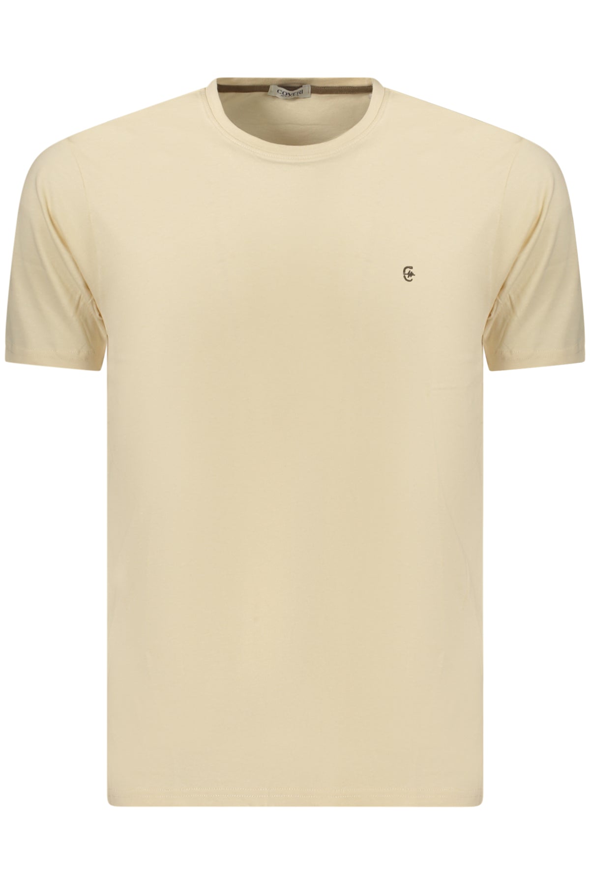 COVERI MOVING MEN'S SHORT-SLEEVE T-SHIRT BEIGE