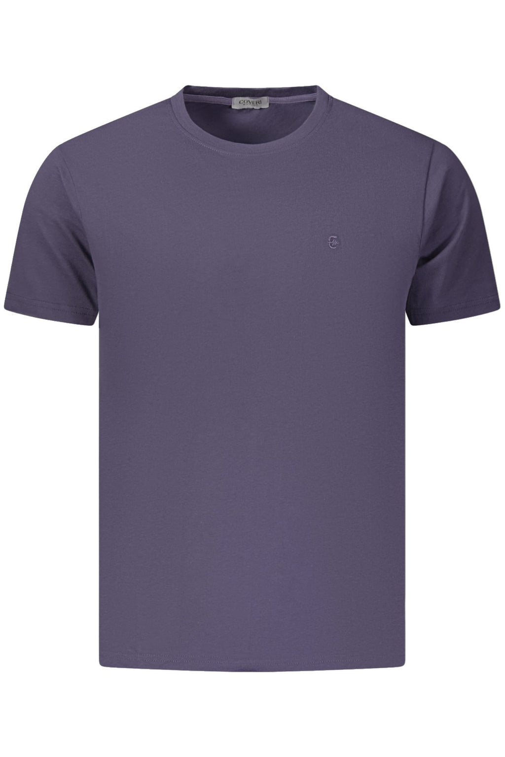 COVERI MOVING MEN'S SHORT-SLEEVE T-SHIRT BLUE
