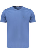 COVERI MOVING MEN'S SHORT-SLEEVE T-SHIRT BLUE