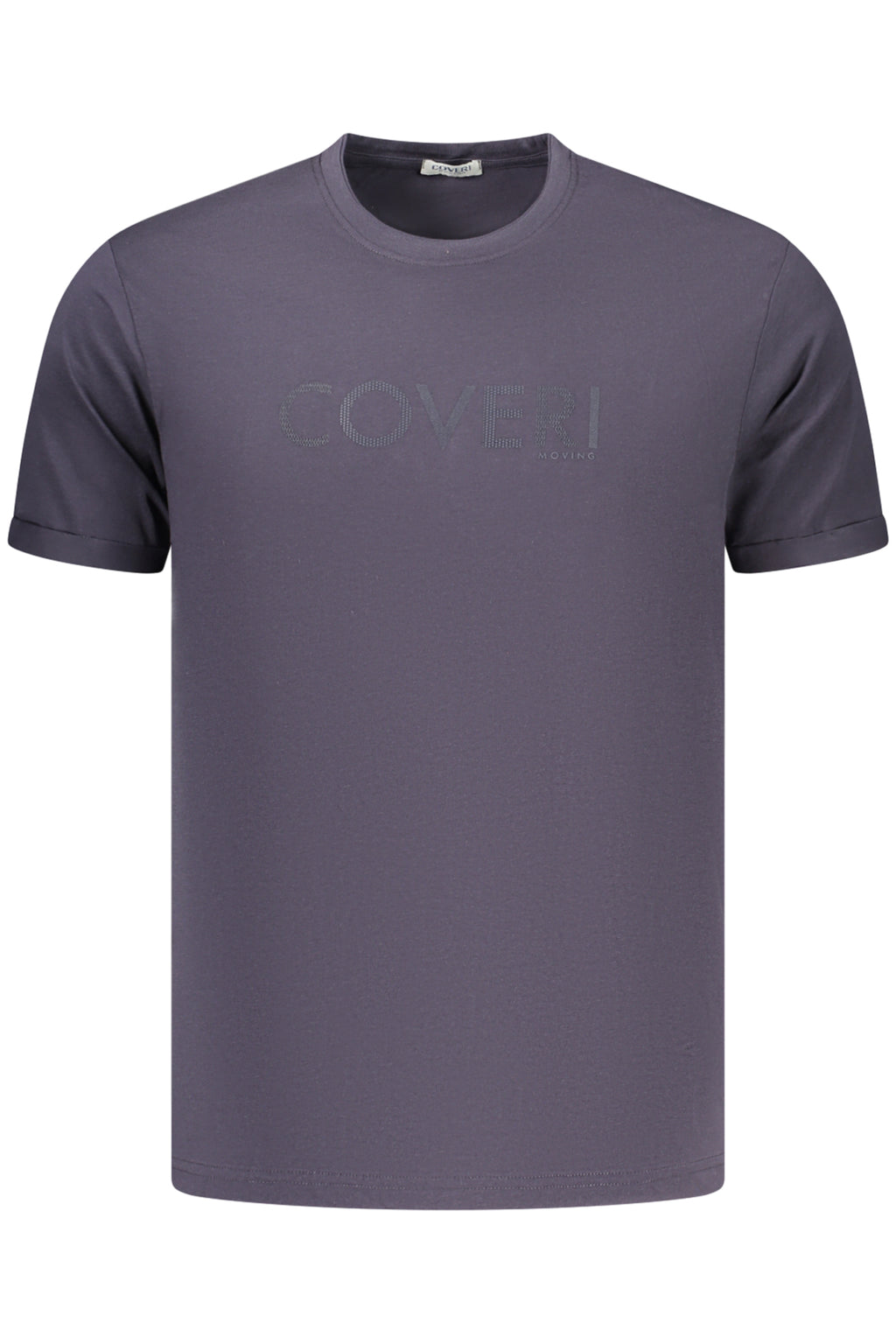 COVERI MOVING MEN'S SHORT-SLEEVE T-SHIRT BLUE