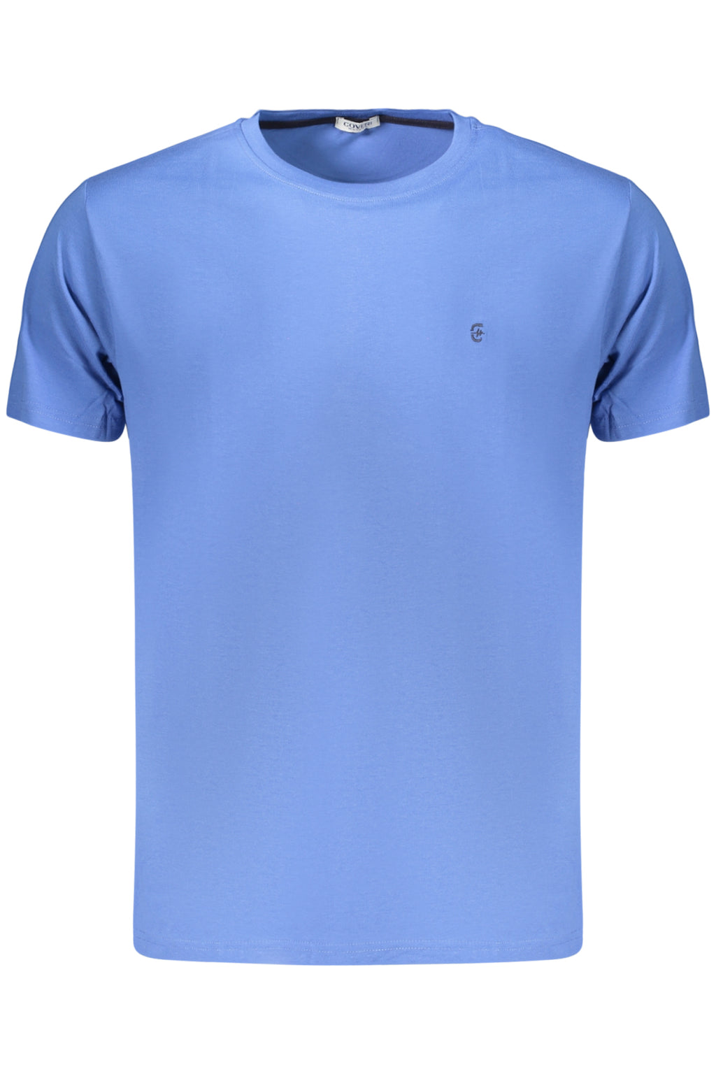 COVERI MOVING MEN'S SHORT-SLEEVE T-SHIRT BLUE
