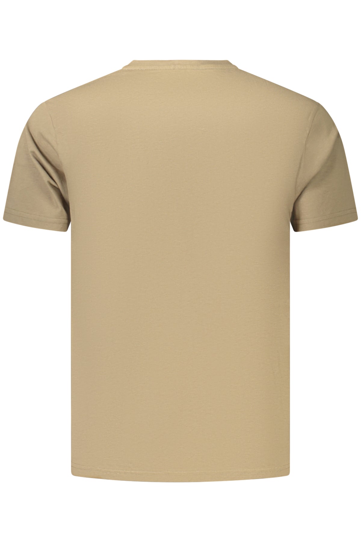 COVERI MOVING Men's Short-sleeve T-shirt Brown TJ1895