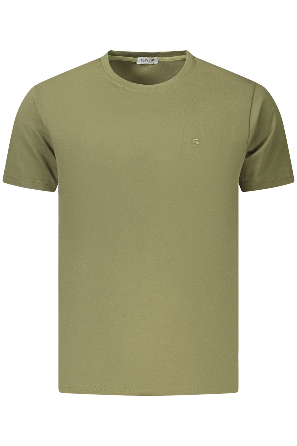 COVERI MOVING Men's Short-sleeved T-shirt Green TJ1895
