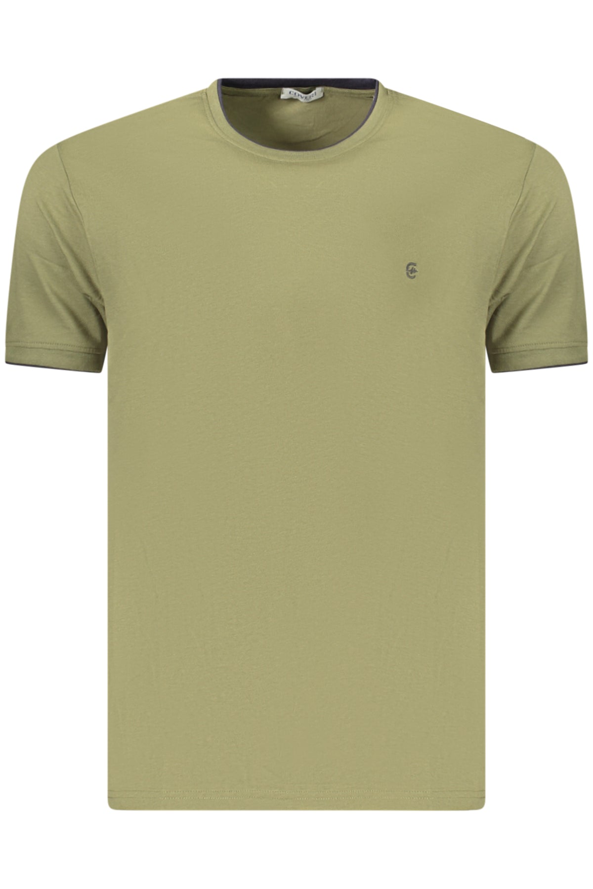 COVERI MOVING Men's Short-sleeved T-shirt Green TJ2913